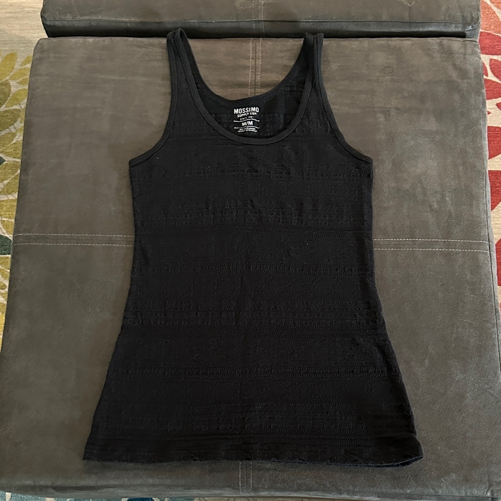Mossimo Supply Co. Women's Elegant Black Tank Top